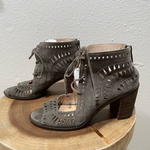 Vince Camuto Laser Cutout Sandal